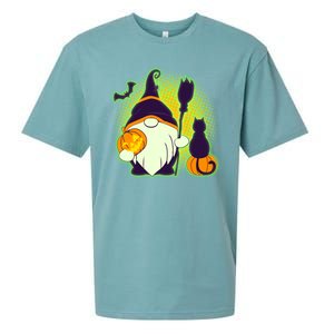 Cute Funny Halloween Gnome Sueded Cloud Jersey T-Shirt