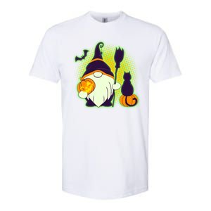 Cute Funny Halloween Gnome Softstyle CVC T-Shirt