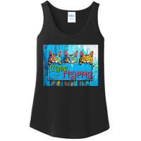 Cats For Harris Vibrant Kitten Campaign Support Ladies Essential Tank