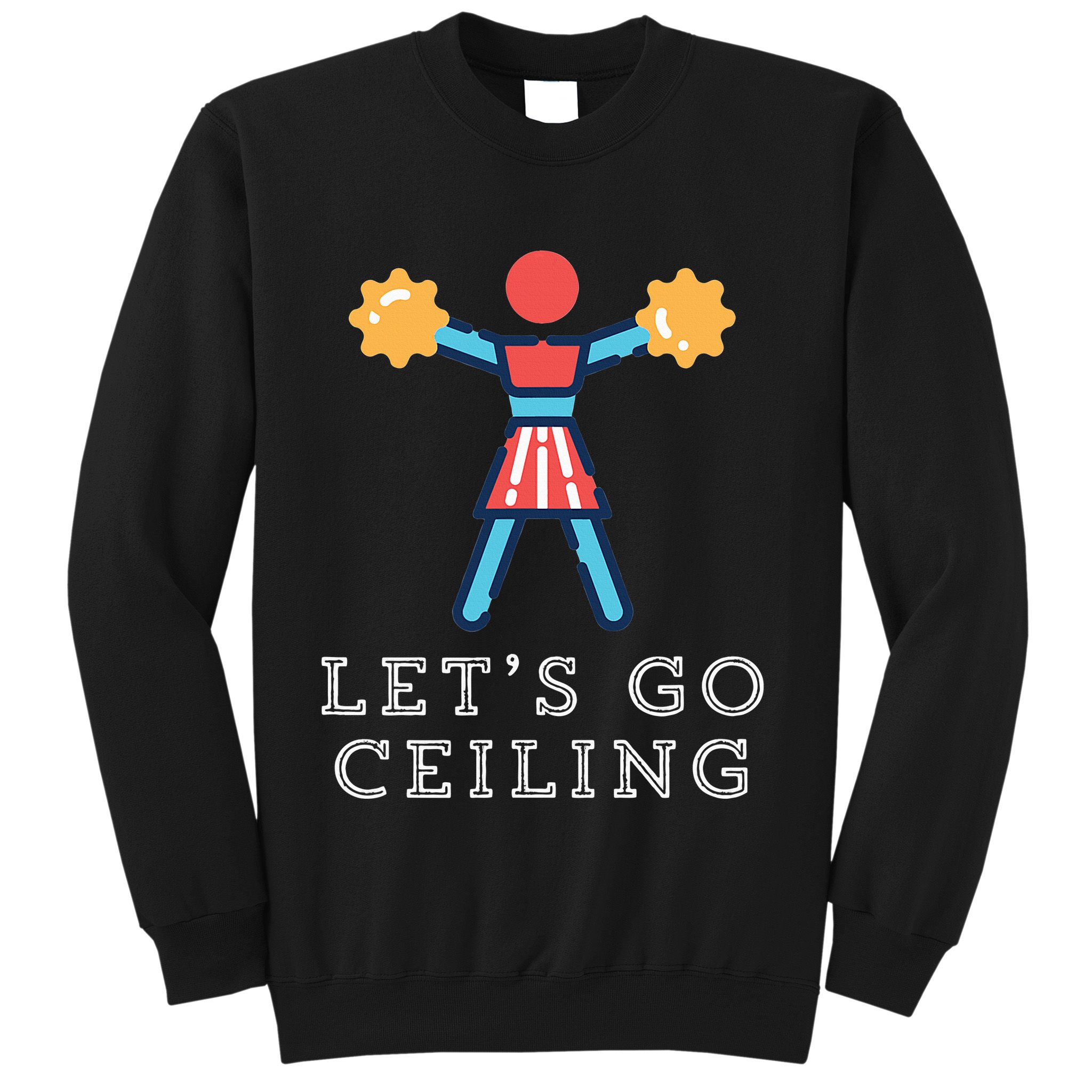Ceiling Fan Halloween Costume Funny Pun Last Minute Lazy Sweatshirt