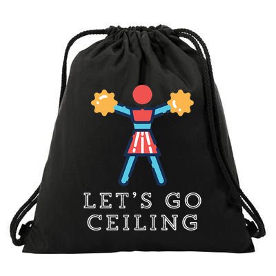 Ceiling Fan Halloween Costume Funny Pun Last Minute Lazy Drawstring Bag