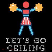 Ceiling Fan Halloween Costume Funny Pun Last Minute Lazy Drawstring Bag