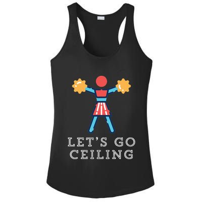 Ceiling Fan Halloween Costume Funny Pun Last Minute Lazy Ladies PosiCharge Competitor Racerback Tank