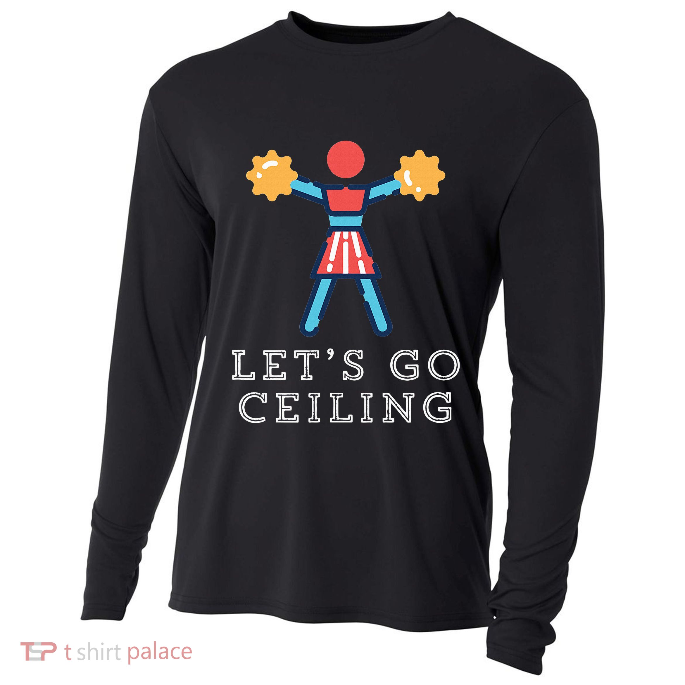 Ceiling Fan Halloween Costume Funny Pun Last Minute Lazy Cooling Performance Long Sleeve Crew