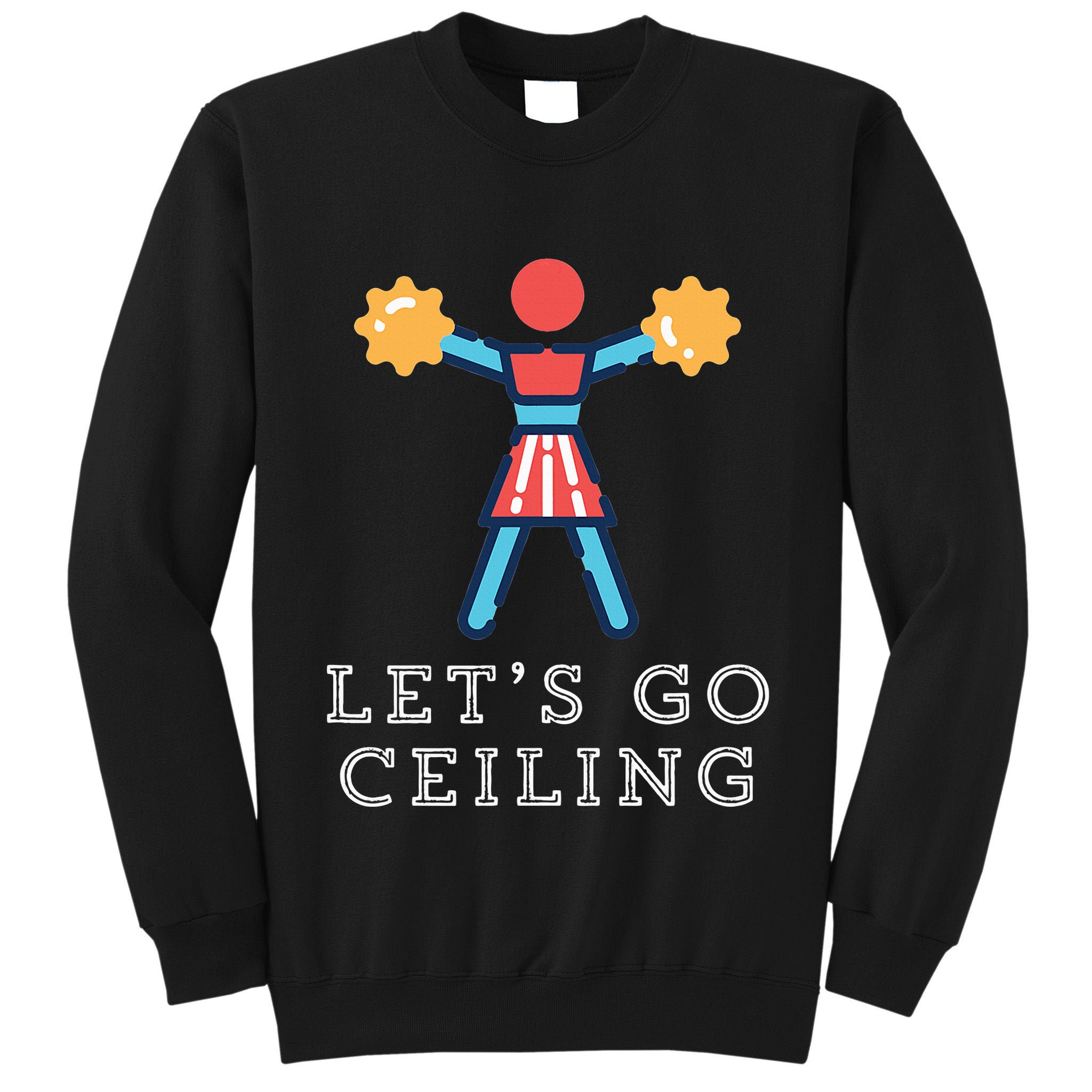 Ceiling Fan Halloween Costume Funny Pun Last Minute Lazy Tall Sweatshirt