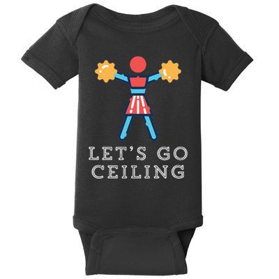 Ceiling Fan Halloween Costume Funny Pun Last Minute Lazy Baby Bodysuit