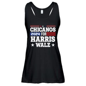 Chicanos For Harris Walz 2024 Presidential Election Kamala Ladies Essential Flowy Tank