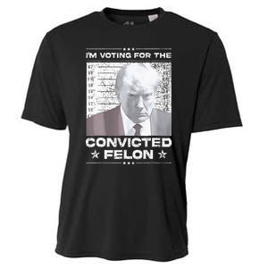 Convicted Felon IM Voting Convicted Cooling Performance Crew T-Shirt