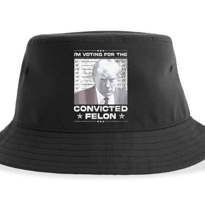 Convicted Felon IM Voting Convicted Sustainable Bucket Hat