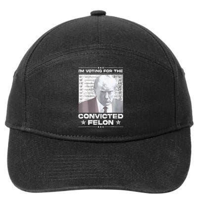 Convicted Felon IM Voting Convicted 7-Panel Snapback Hat