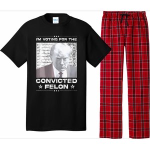 Convicted Felon IM Voting Convicted Pajama Set