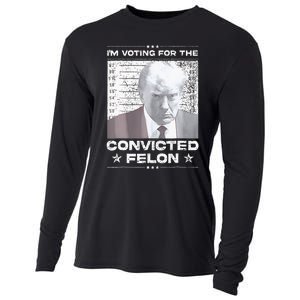 Convicted Felon IM Voting Convicted Cooling Performance Long Sleeve Crew