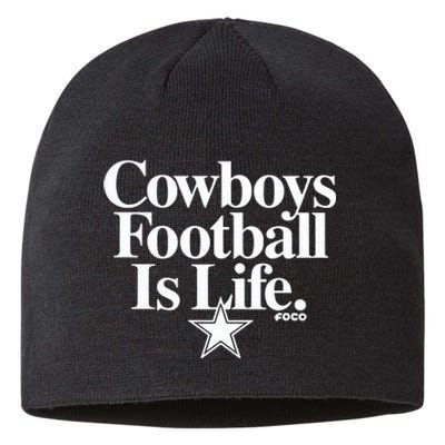 Cowboys Football Is Life Foco Sustainable Beanie