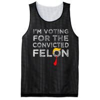 Convicted Felon IM Voting Convicted Felon 2024 Mesh Reversible Basketball Jersey Tank