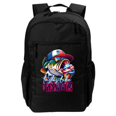 Cool Fish Ice Cream Taste Like Freedom Backpack