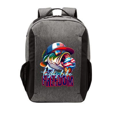 Cool Fish Ice Cream Taste Like Freedom Vector Backpack