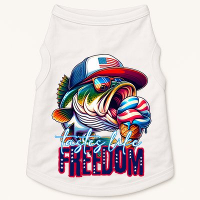 Cool Fish Ice Cream Taste Like Freedom Doggie Tank