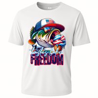 Cool Fish Ice Cream Taste Like Freedom Performance Shirt