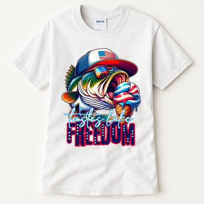 Cool Fish Ice Cream Taste Like Freedom Tall T-Shirt