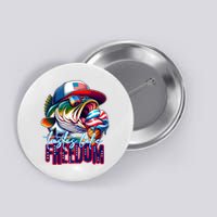 Cool Fish Ice Cream Taste Like Freedom Button