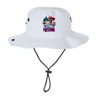 Cool Fish Ice Cream Taste Like Freedom Bucket Hat