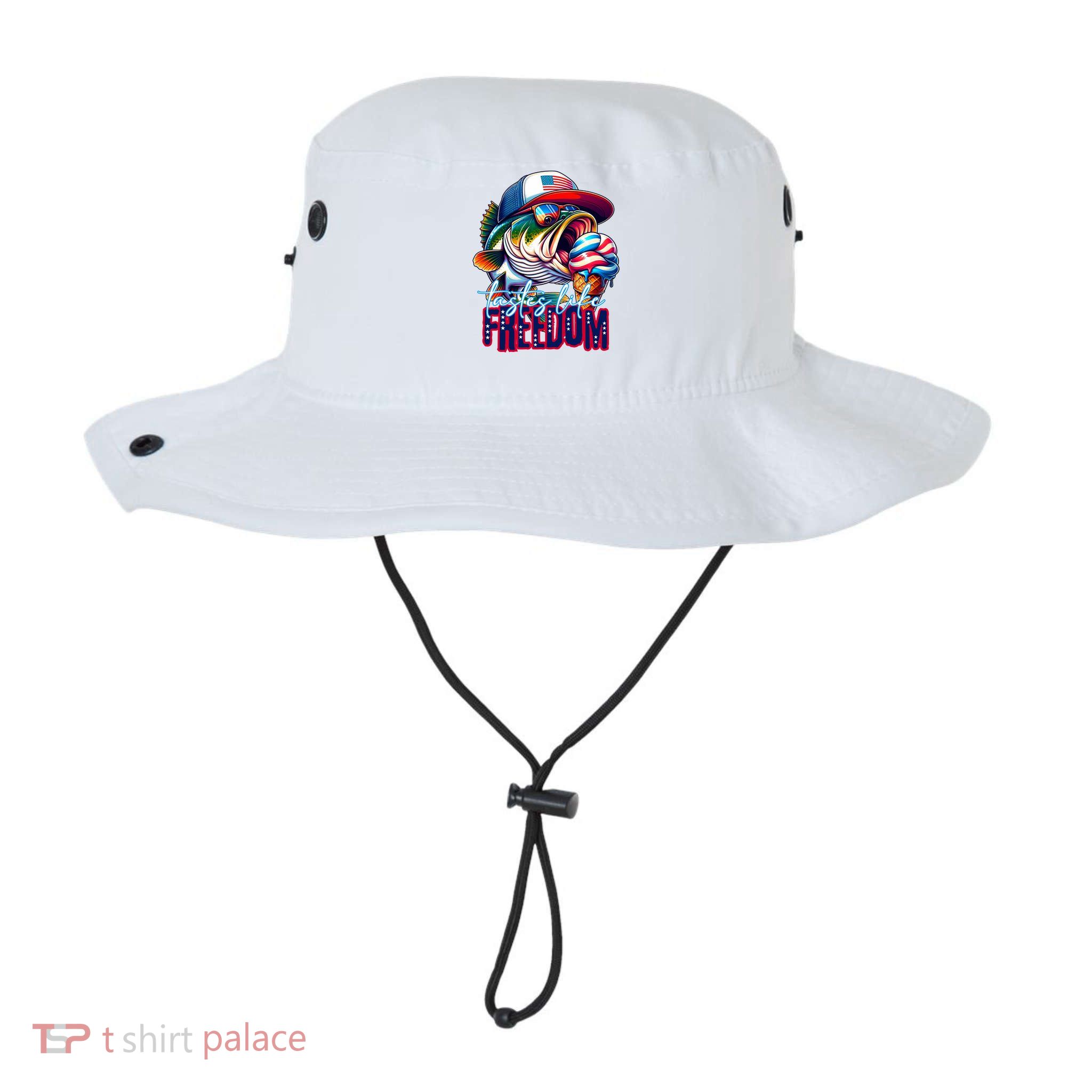 Cool Fish Ice Cream Taste Like Freedom Bucket Hat