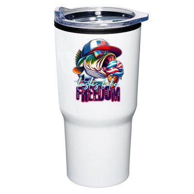 Cool Fish Ice Cream Taste Like Freedom Tumbler