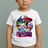 Cool Fish Ice Cream Taste Like Freedom Toddler T-Shirt