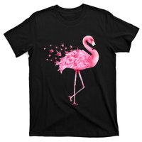 Cute Flamingo I Love You ASL American Sign Language T-Shirt