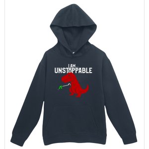 Cute & Funny I Am Unstoppable TRex Dinosaur Urban Pullover Hoodie