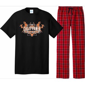 California Firefighter Is My Hero Fire Rescue Gift Pajama Set