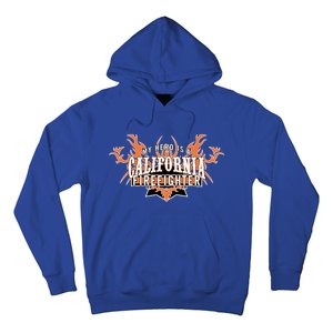 California Firefighter Is My Hero Fire Rescue Gift Hoodie