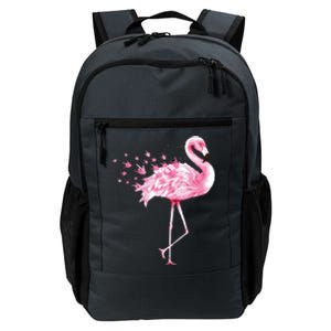 Cute Flamingo I Love You ASL American Sign Language Daily Commute Backpack