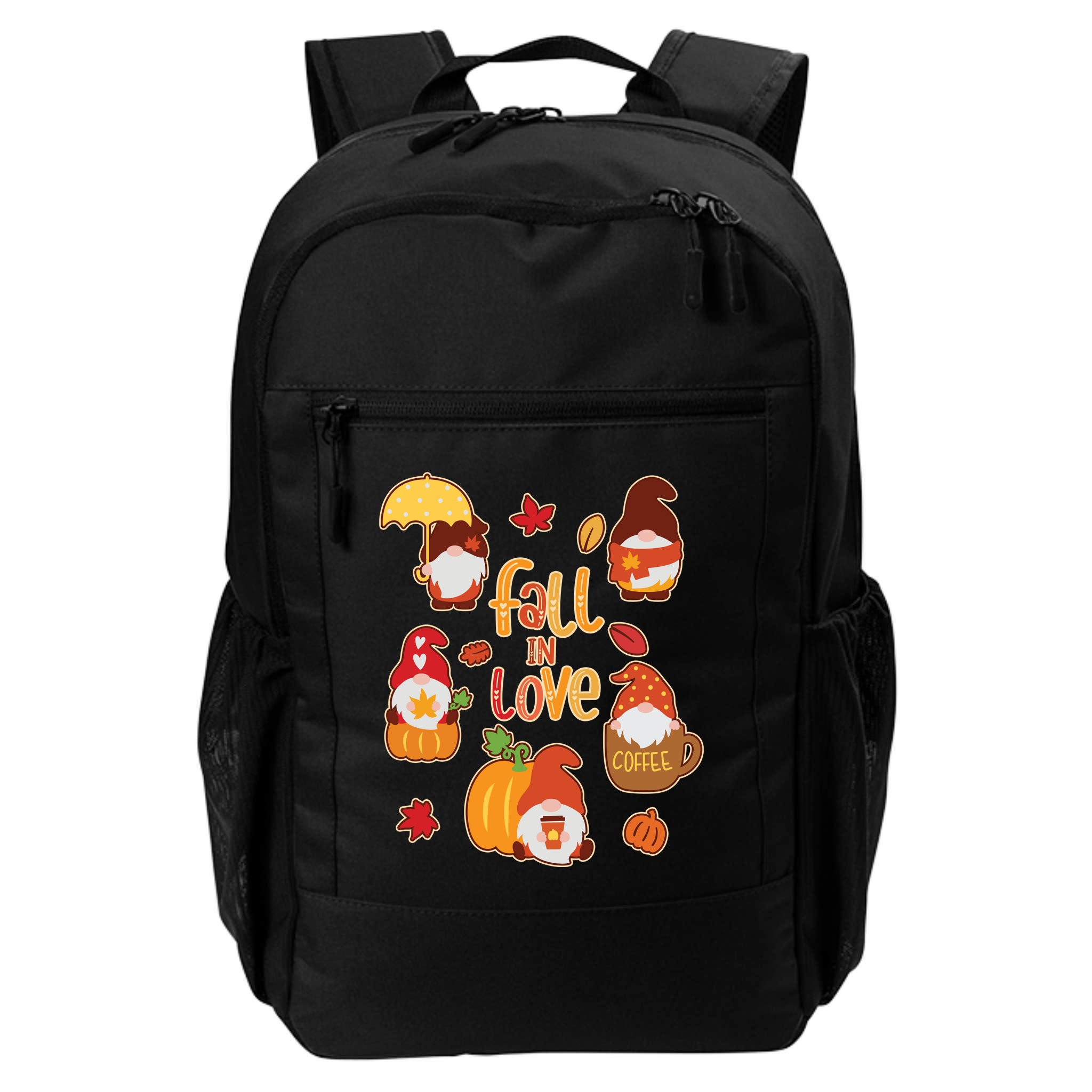 Cute Fall In Love Autumn Gnomes Backpack