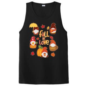 Cute Fall In Love Autumn Gnomes PosiCharge Competitor Tank