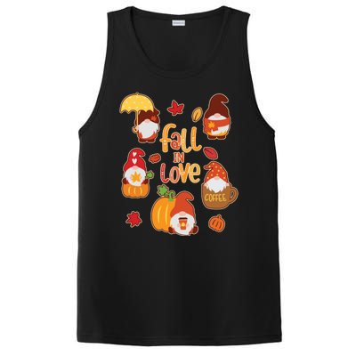 Cute Fall In Love Autumn Gnomes PosiCharge Competitor Tank