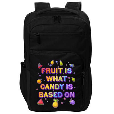 Colorful Fruit Is What Candy Is Based On Impact Tech Backpack