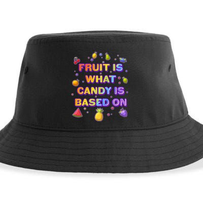 Colorful Fruit Is What Candy Is Based On Sustainable Bucket Hat