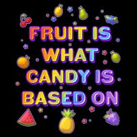Colorful Fruit Is What Candy Is Based On 7-Panel Snapback Hat