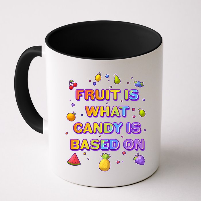 Colorful Fruit Is What Candy Is Based On Mug