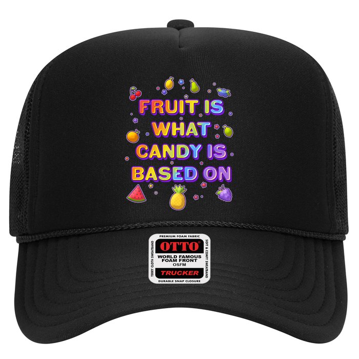 Colorful Fruit Is What Candy Is Based On Hat