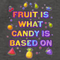 Colorful Fruit Is What Candy Is Based On Vector Backpack