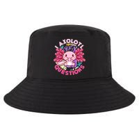 Cute Funny I Axolotl Questions Cool Comfort Performance Bucket Hat