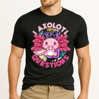 Cute Funny I Axolotl Questions Performance Shirt