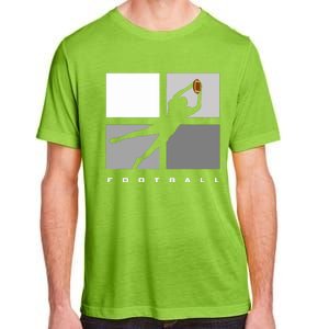 Catch Football Illustration Adult ChromaSoft Performance T-Shirt