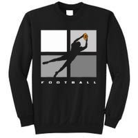 Catch Football Illustration Sweatshirt