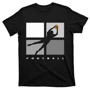 Catch Football Illustration T-Shirt