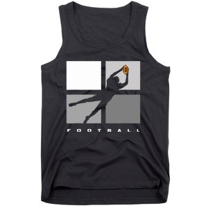 Catch Football Illustration Tank Top