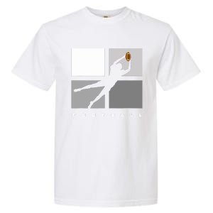 Catch Football Illustration Garment-Dyed Heavyweight T-Shirt