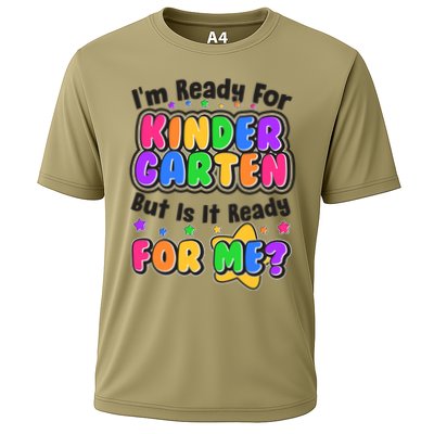 Cute Funny I'm Ready For Kindergarten But Is It Ready For Me Performance Shirt